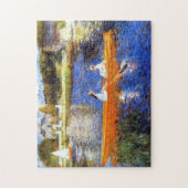 Boating aan de Seine River Renoir Fine Art Legpuzzel (Verticaal)