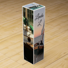 Boating aangepaste wijnfles geschenkdoos wijn 