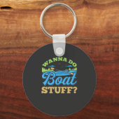 Boating - Boat Stuff Sleutelhanger (Voorkant)