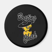 Boating Chick #4 Magneet (Voorkant)