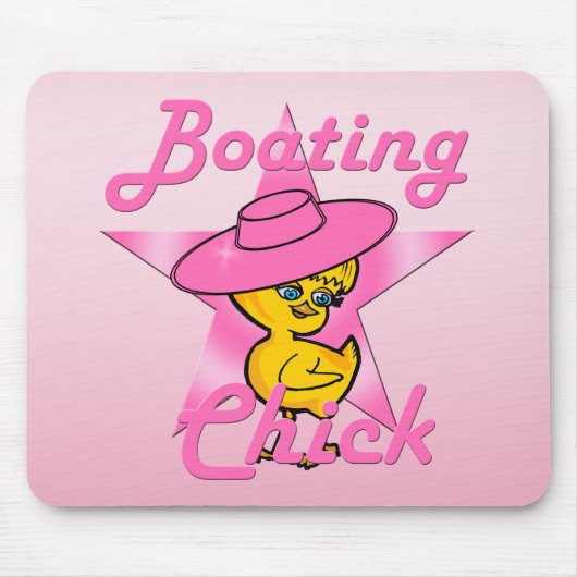 Boating Chick #8 Muismat (Voorkant)