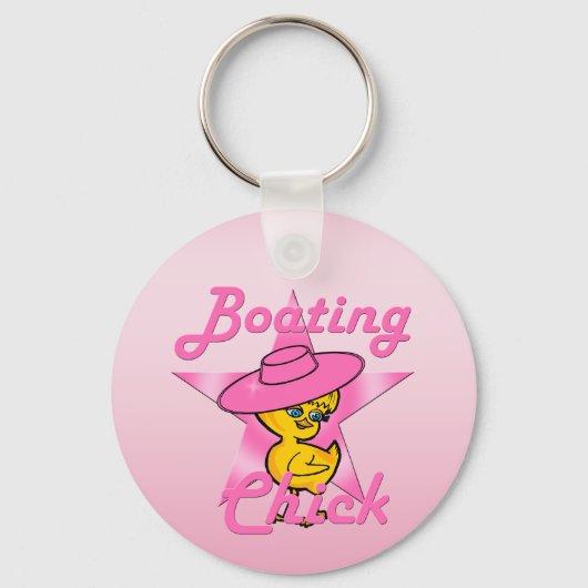 Boating Chick #8 Sleutelhanger (Voorkant)