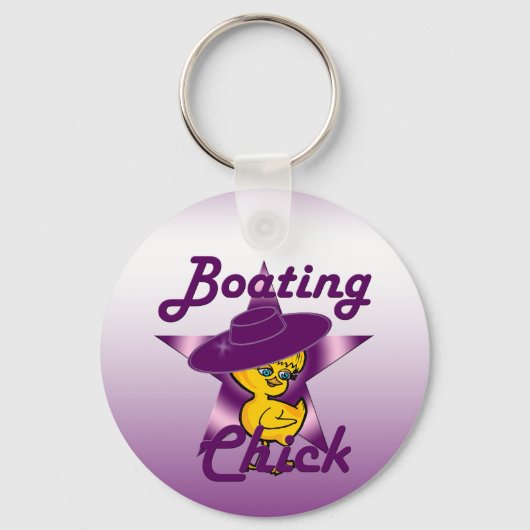 Boating Chick #9 Sleutelhanger (Voorkant)