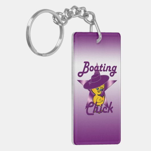 Boating Chick #9 Sleutelhanger (Voorkant Links)