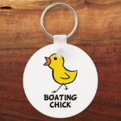 Boating Chick Sleutelhanger (Voorkant)