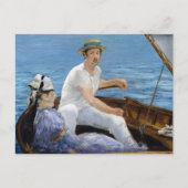 Boating Edouard Manet Fine Art Briefkaart (Voorkant)