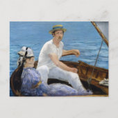 Boating Edouard Manet Fine Art Briefkaart (Voorkant)
