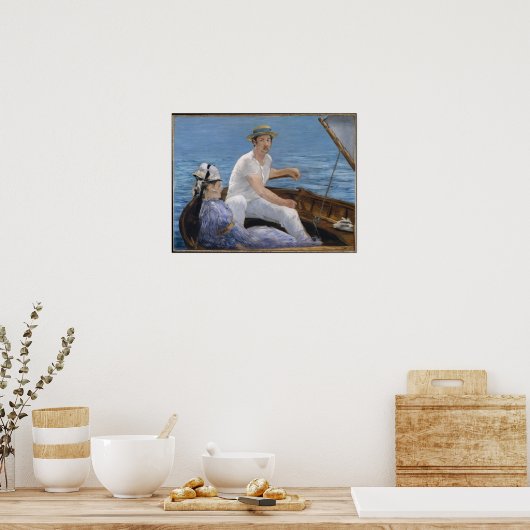 Boating - Edouard Manet Poster (Keuken)