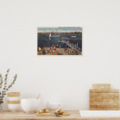 Boating en zwemmen op Newport Bay Poster (Keuken)