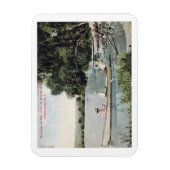 Boating, Highlands, NJ, Vintage Magneet (Verticaal)