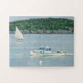 Boating in Bar Harbour Maine Legpuzzel (Horizontaal)