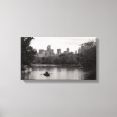 Boating in Central Park NYC (Canvas) Canvas Afdruk (Voorkant)