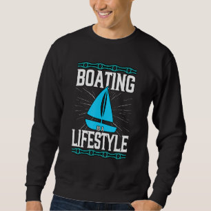 Boating is een reddingsschip, kapitein cruise 1 trui