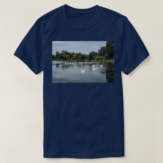 Boating Lake Aldeburgh T-shirt (Design voorkant)