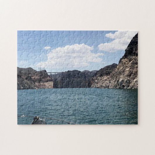 Boating Lake Mead Hoover Dam Puzzel Legpuzzel (Horizontaal)