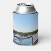 Boating Lake Winnipesaukee New Hampshire Blikjeskoeler (Blikje Achterkant)