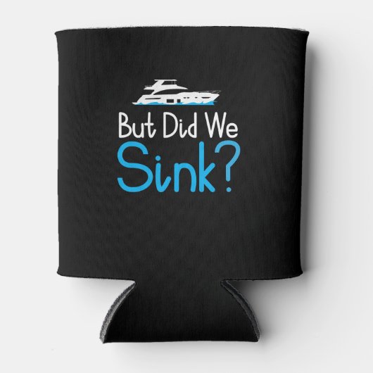 Boating - Maar hebben we gezonken Blikjeskoeler (Voorkant)