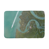 Boating Marsh Scene Badmat (Voorkant)
