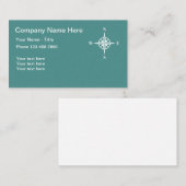 Boating Nautical Theme Visitekaartje (Voorkant / Achterkant)