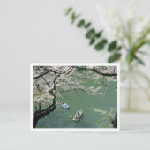 Boating op Chidorigafuchi: Tokio, Japan Briefkaart (Staand voorkant)