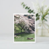 Boating op Chidorigafuchi: Tokio, Japan Briefkaart (Staand voorkant)
