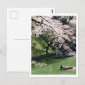 Boating op Chidorigafuchi: Tokio, Japan Briefkaart (Voorkant / Achterkant)