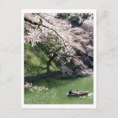 Boating op Chidorigafuchi: Tokio, Japan Briefkaart (Voorkant)