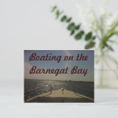 Boating op de Barnegat Bay Briefkaart (Staand voorkant)