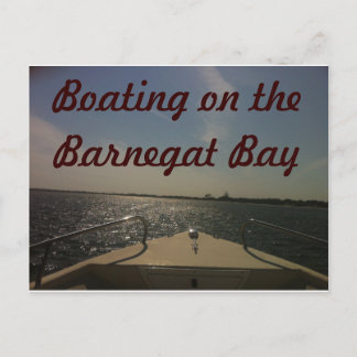 Boating op de Barnegat Bay Briefkaart