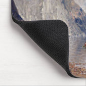 Boating op een Noorse Fjord (olie op canvas) Muismat (Hoek)