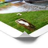 Boating op het kanaal van Newbury Poster (Hoek)