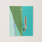 Boating op het meer van George Legpuzzel (Verticaal)