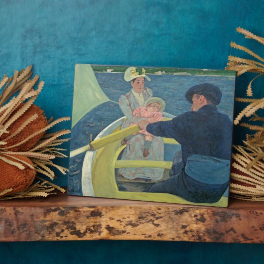 Boating Party, 1893-94 (olie op canvas) Fotoplaat (Zijkant)