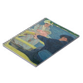 Boating Party, 1893-94 (olie op canvas) Notitieboek (Linkerzijde)