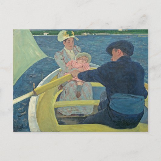 Boating Party, 1893-94 (olie op canvas) Uitnodiging Briefkaart (Voorkant)