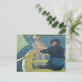 Boating Party, 1893-94 (olie op canvas) Uitnodiging Briefkaart (Staand voorkant)