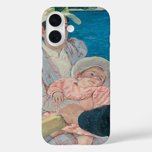 Boating Party van Mary Cassatt, Fine Art Case-Mate iPhone Case (Achterkant)