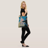 Boating Party van Mary Cassatt,  Fine Art Tote Bag (Op model)