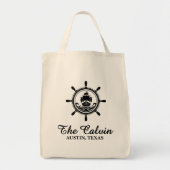 Boating  tote bag (Voorkant)