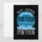 BOATING - wat er op de afbeelding gebeurt Kaart (Voorkant / Achterkant)