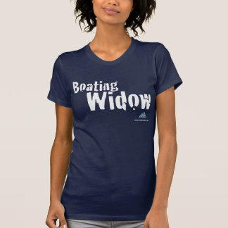 Boating weddow t-shirt
