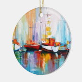 Boatligplaats Keramisch Ornament (Links)