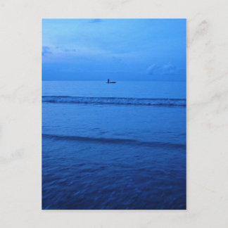 Boatman, Bin Tan. Briefkaart