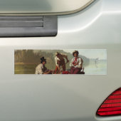 Boatmen op de Missouri Bumpersticker (Op auto)
