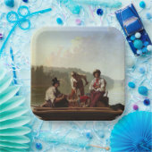 Boatmen op de Missouri Papieren Bordje (Feest)