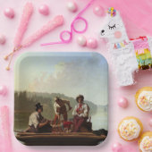 Boatmen op de Missouri Papieren Bordje (Feest)