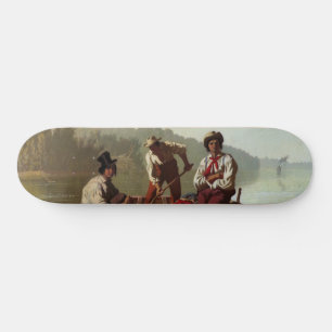 Boatmen op de Missouri Persoonlijk Skateboard