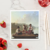 Boatmen op de Missouri Servet (Insitu)