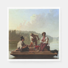 Boatmen op de Missouri Servet