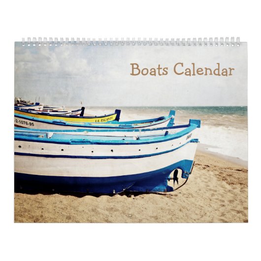 Boats 12 maanden kalender (Hoes)